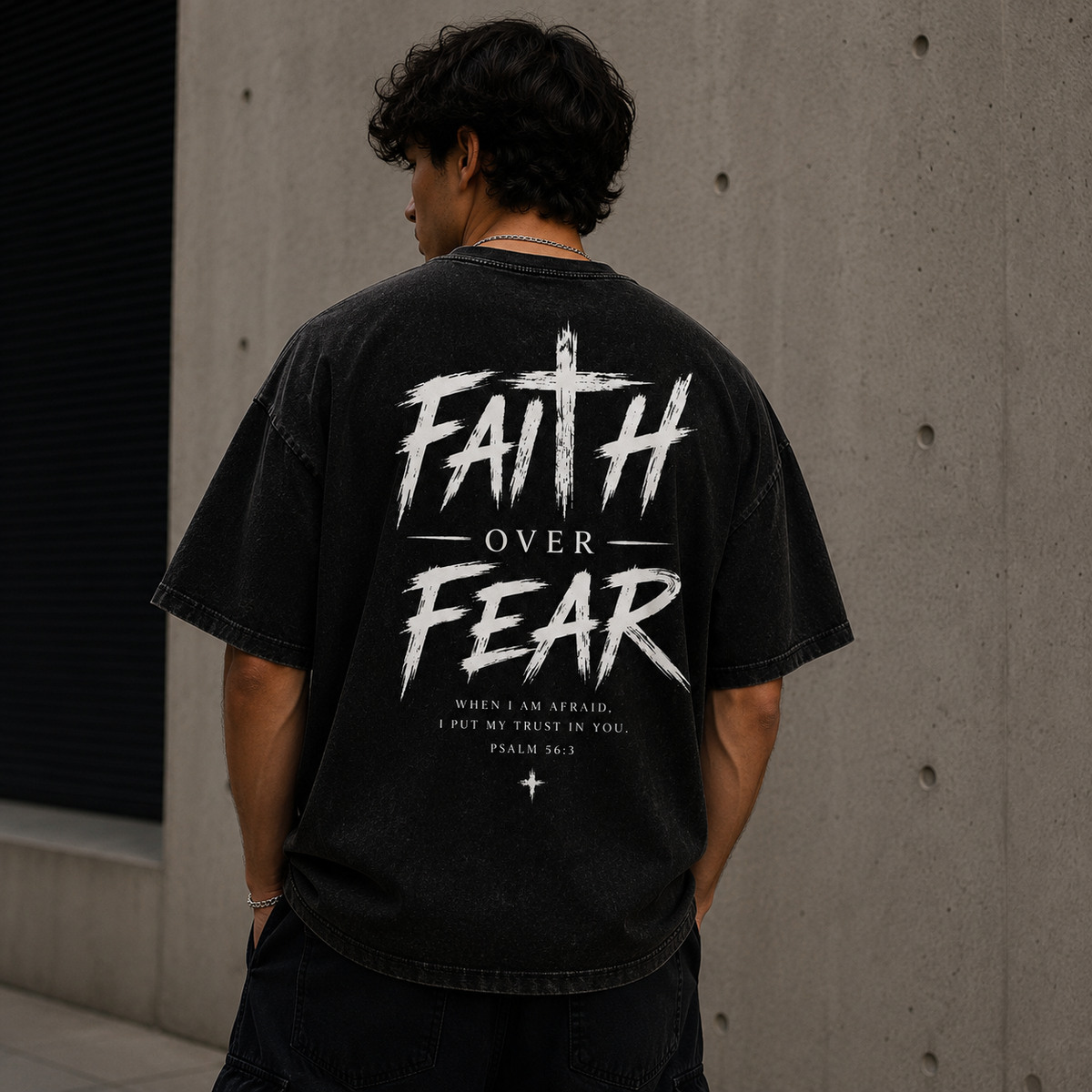 Faith Over Fear - Black