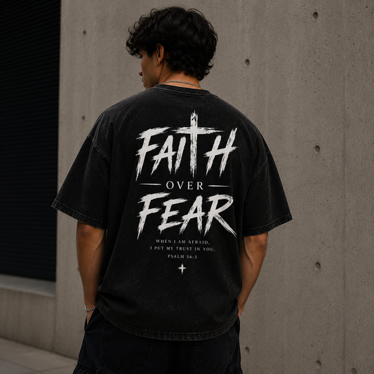 Faith Over Fear - Black