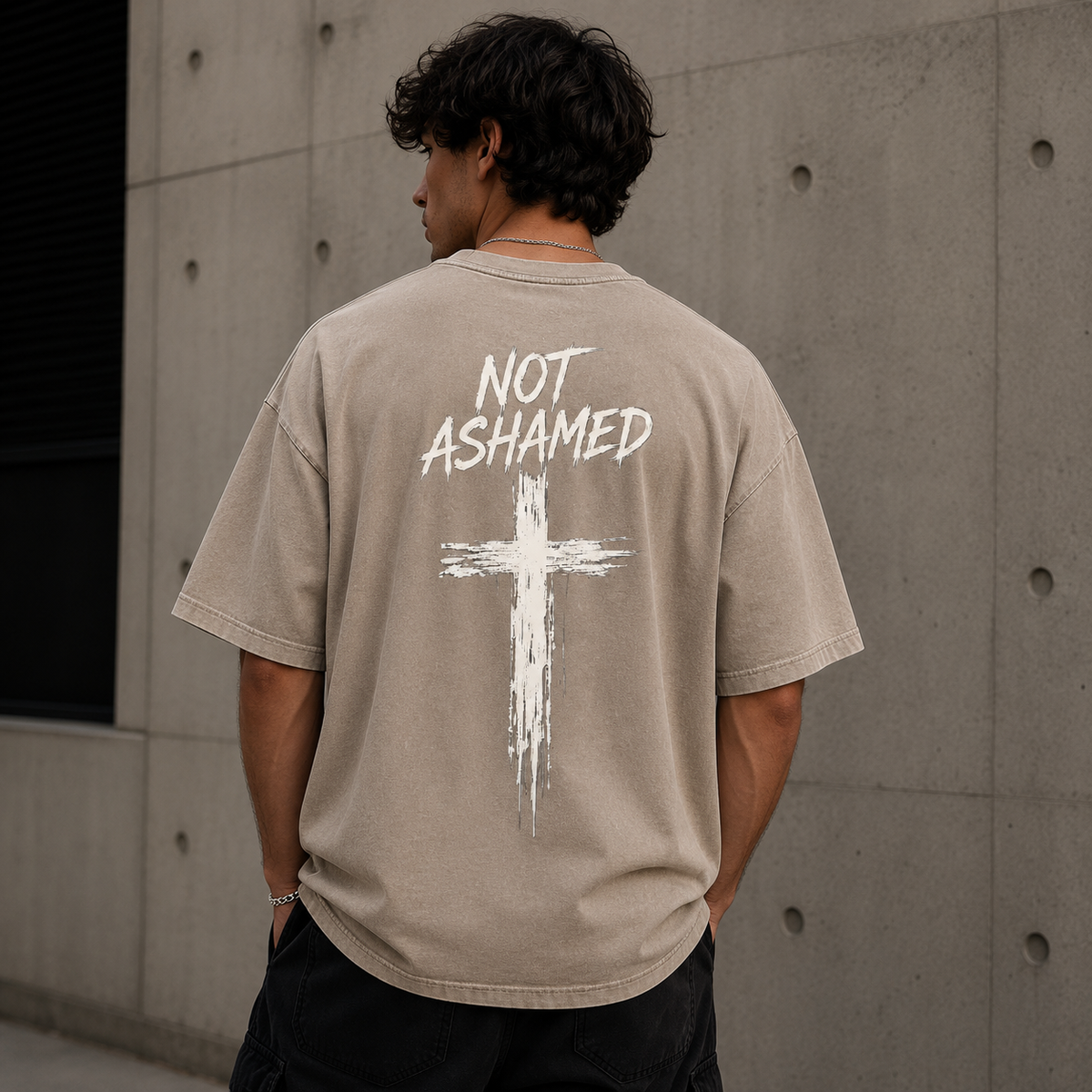 Not Ashamed - Khaki Ash